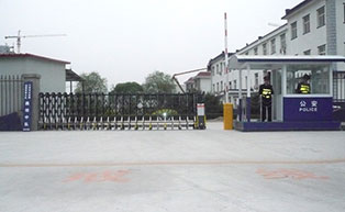 北京三河市特警大隊伸縮門工程案例