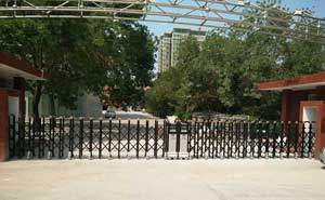 銀川原國(guó)土資源廳伸縮門(mén)案例 - 中出網(wǎng)-智能出入口與停車(chē)充電門(mén)戶