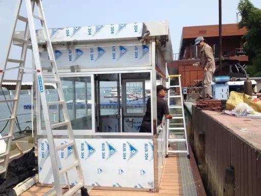 柳州出安智能崗?fù)みM駐柳州柳江河水上游艇