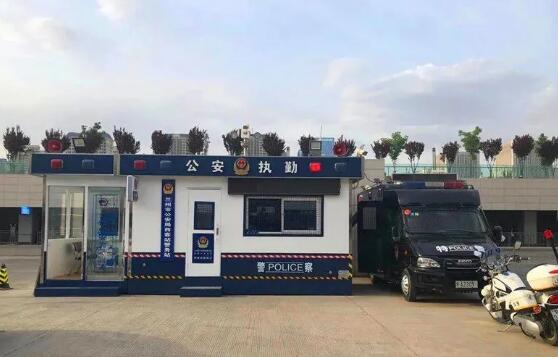 小小蘭州治安崗亭，筑就大平安