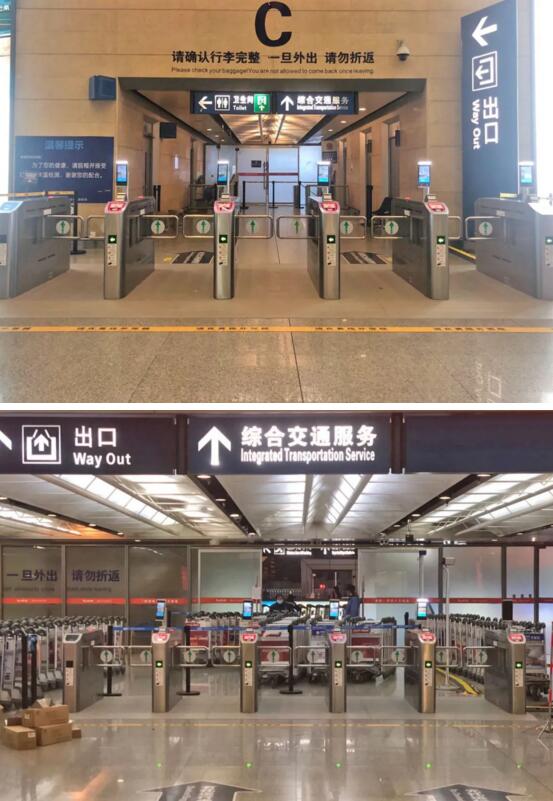 捷順JSTZ3905B非標(biāo)通道閘+Y08A掃碼+身份證閱讀器系統(tǒng)設(shè)備