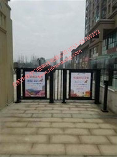 供應合肥電動廣告門，小區(qū)人行通道門