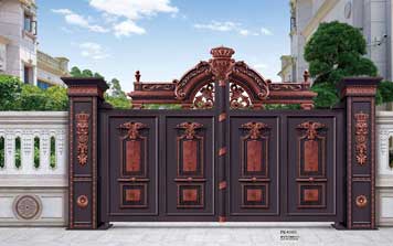 庭院別墅大門 - 豪華平開庭院大門PK1001