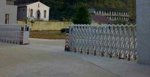 湖州出安智能伸縮門給汎港潤合項目不一樣的體驗