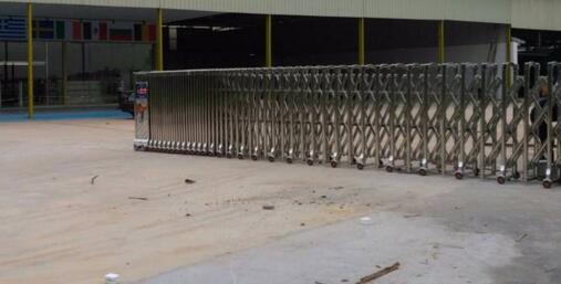 湖州出安智能伸縮門進(jìn)駐湖州清泉武術(shù)學(xué)校