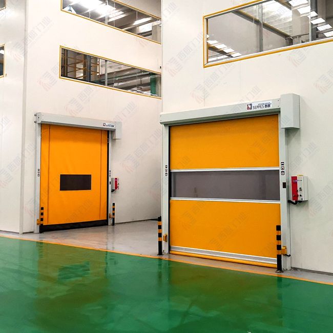 無錫車間內部過道快速卷簾門