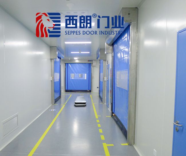 上海受AGV控制的自動安全門