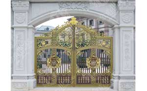 揭陽熙岸尚城庭院大門案例