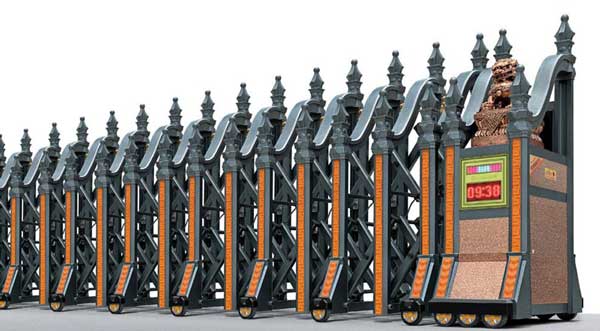 通遼碧桂園項(xiàng)目選用通遼出安智能伸縮門(mén)作為出入口設(shè)備