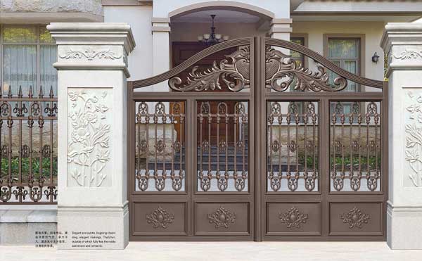 宜春鳳凰春曉別墅大門(mén)案例 - 中出網(wǎng)-智能出入口與停車充電門(mén)戶