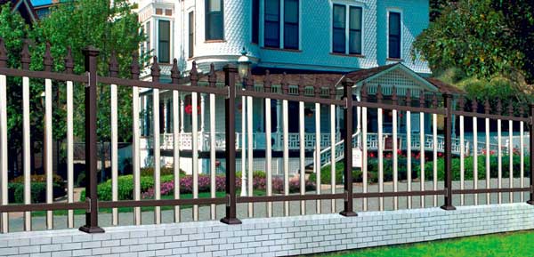 寧德新榕金城華府圍墻護(hù)欄案例 - 中出網(wǎng)-智能出入口與停車充電門(mén)戶