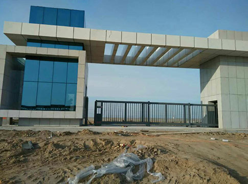 呼倫貝爾出安智能伸縮門進(jìn)駐呼倫貝爾安全廳培訓(xùn)中心