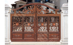 庭院別墅大門(mén) - 鋁藝庭院門(mén)-JT-DM004