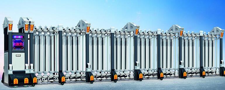 感恩新合作廣場(chǎng)選擇了張家口出安智能伸縮門