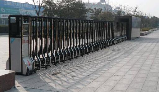 張家口出安智能電動伸縮門成為張家口康乾機械有限公司的守門神