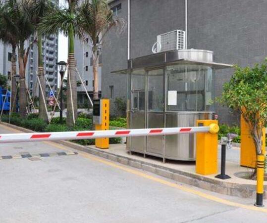 張家口出安智能為張家口建筑工程集團(tuán)有限公司景添上道閘