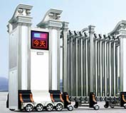 南平出安智能伸縮門(mén)進(jìn)駐南平市新海豐食品冷凍有限公司