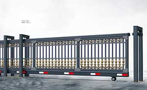 電動(dòng)平移門(mén) - 懸掛式直線(xiàn)門(mén)908C-H(深灰)