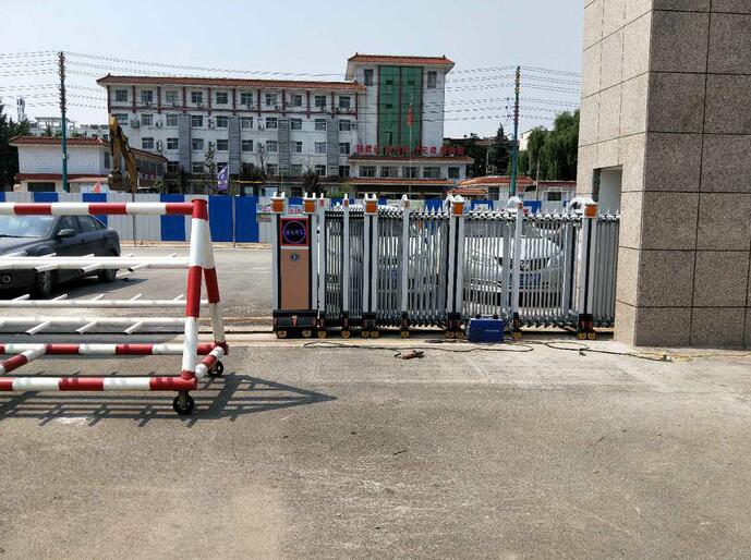 國網(wǎng)濮陽供電公司電動伸縮門案例 - 中出網(wǎng)-智能出入口與停車充電門戶