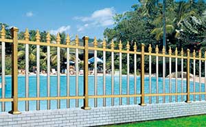 FGL 護欄 03（鈦金色）