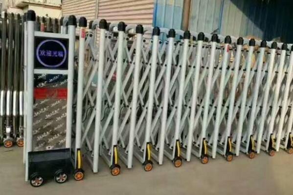 衡水出安智能電動伸縮門成功落地勝茂·雍景灣