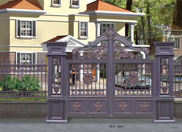 牡丹江環(huán)龍灣庭院大門(mén)案例 - 中出網(wǎng)-智能出入口與停車(chē)充電門(mén)戶(hù)