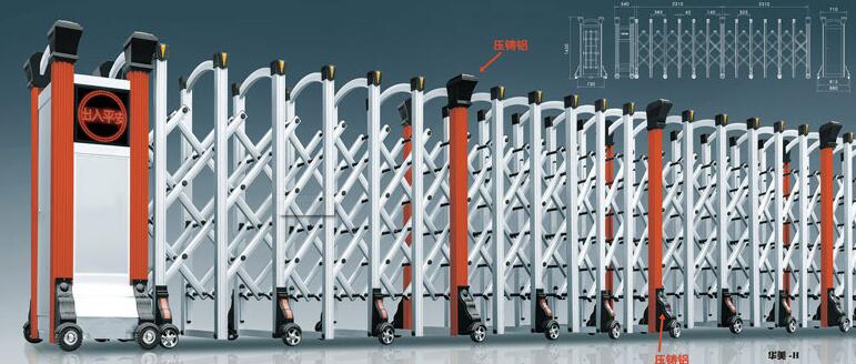 感恩智雅茗苑選擇了運(yùn)城出安智能伸縮門(mén)