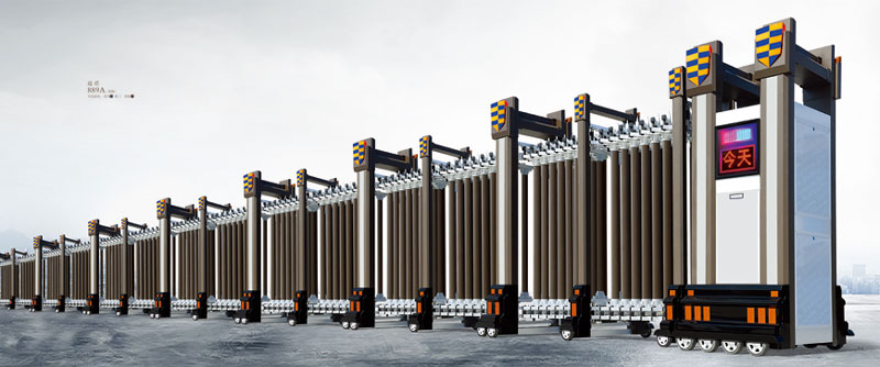喜迎臨汾出安智能伸縮門進駐萊茵半島