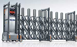 鋁合金伸縮門 - 門之神H76-A(灰色)鋁合金伸縮門