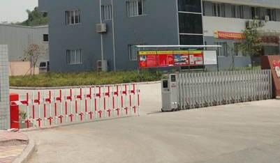 東南時代城應用衢州出安智能伸縮門