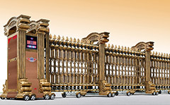 熱烈祝賀自貢出安電動門進駐檀木林小學