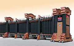 熱烈祝賀麗水出安電動門進駐古市小學(xué)