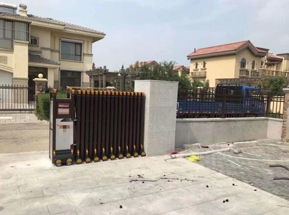 麗水出安智能伸縮門成一品南明的安全看護