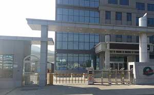 延安市熱力公司電動伸縮門案例