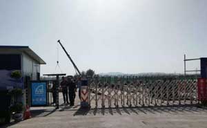 廣安岳池仁安康城電動(dòng)伸縮門案例