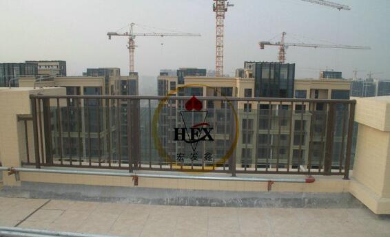 深圳出安智能鋅鋼陽臺護(hù)欄進(jìn)駐深圳金享利