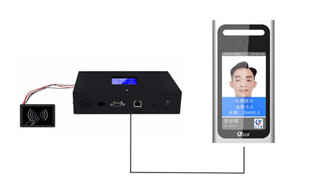 YK3212RC測溫人臉消費(fèi)機(jī)方案