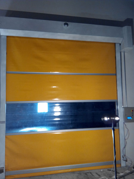 飛利浦燈具（成都）有限公司快速門工程案例 - 中出網(wǎng)-智能出入口與停車充電門戶