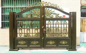 毫州中丞?雙璽別墅大門案例