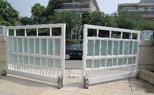 廣州二沙島豪華別墅開門機(jī)案例