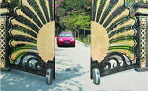 浙江東陽(yáng)畔山豪宅開(kāi)門(mén)機(jī)案例 - 中出網(wǎng)-智能出入口與停車(chē)充電門(mén)戶(hù)