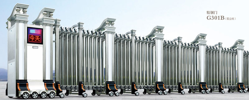 銅仁出安智能伸縮門(mén)進(jìn)駐桐達(dá)山韻工程