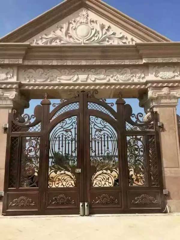 云浮恒大城別墅大門(mén)案例 - 中出網(wǎng)-智能出入口與停車(chē)充電門(mén)戶