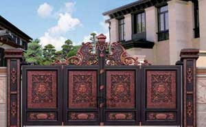 忻州泛華國際公館別墅大門案例