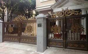 儋州中國海南?；◢u別墅大門案例