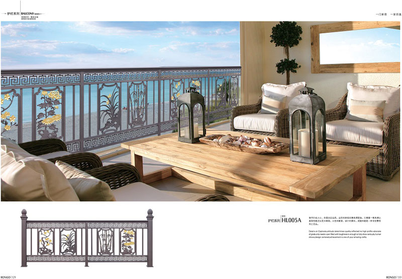 別墅圍欄系列-護(hù)欄系列HL005A