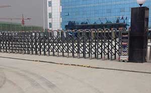 四川青木制藥有限公司（眉山）伸縮門(mén)案例