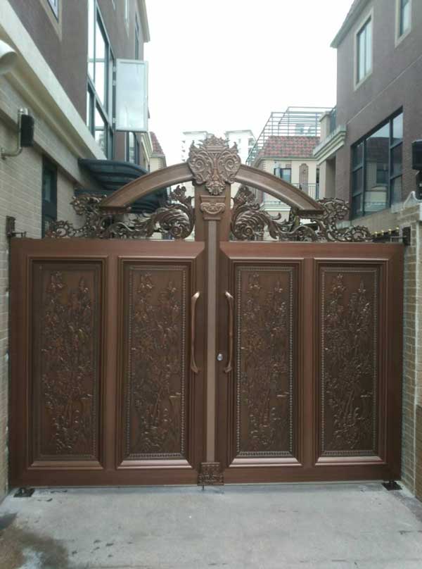 吳忠恒昌未來城別墅大門案例 - 中出網(wǎng)-智能出入口與停車充電門戶