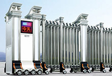 熱烈祝賀嘉峪關(guān)出安智能電動伸縮門進駐嘉峪關(guān)南湖學府