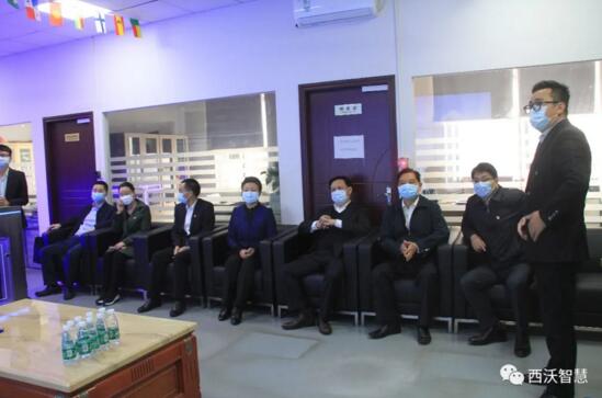 市區(qū)街工會領(lǐng)導(dǎo)一行蒞臨西沃科技慰問指導(dǎo)工作